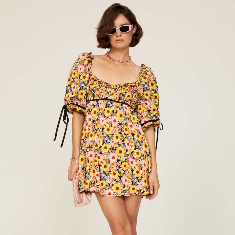 For Love & Lemons Sylvia Mini Dress
